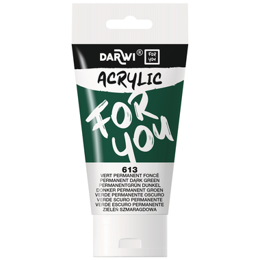 DARWI Acrylfarbe 75ml DF5150075613C Permantentgrün dunkel
