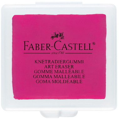 FABER-CASTELL Radierer Art Eraser 127124 farbig assortiert