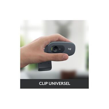 Logitech Webcam HD C270 HD 720p, correction de l'exposition