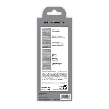bracelet de remplacement élégant Apple Watch 38/40/41 mm | case&me
