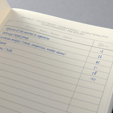 CONCEPTUM Carnet bamboo A5 CO671 pointé, 194 S., multicouleur