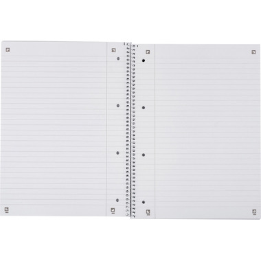 OXFORD Collegeblock Recycling A4 400159370 blau, liniert 80 Blatt