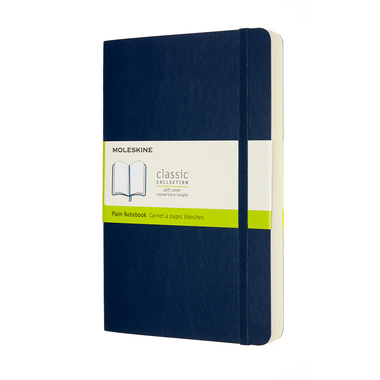 MOLESKINE Taccuino SC L/A5 606266 in bianco,zaffiro,192 p.