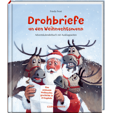 COPPENRATH Adventskalenderbuch 64542 Drohbriefe an den Weihnachtsm