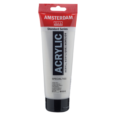 AMSTERDAM Colore acrilici 250ml 17128170 pearl white 817
