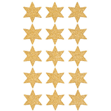 Z-DESIGN Sticker Creative Sterne 4112 gold 30 Stück/2 Blatt
