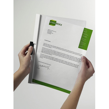 DURABLE Classeur à pince DURACLIP 30 220001 pour 30 feuilles A4 noir