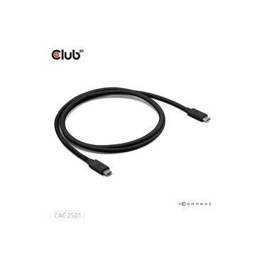 Club 3D Cavo USB CAC-2501 USB-C - USB-C 1 m