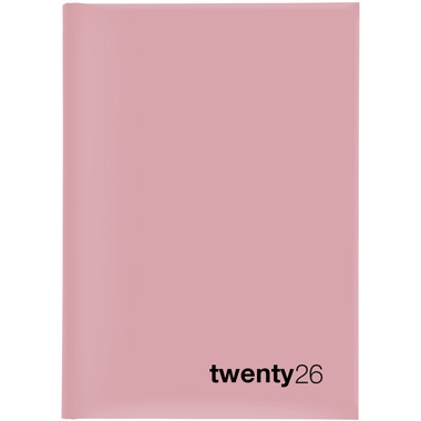 BIELLA Agenda Colorful 7 2026 809707400026U 1S/2P rosa ML 14.5x20.5cm