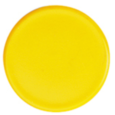 BÜROLINE Calamita 24 mm 392625 giallo 6 pezzi