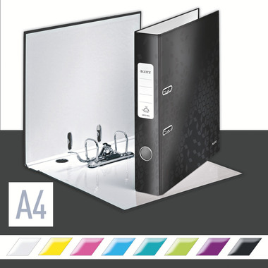 LEITZ Classeur WOW 180° 5.2cm 1006-00-95 noir A4