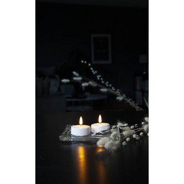 STAR TRADING Candele a LED Flamme 5.8cm 12.063-06 bianco 2 pezzi