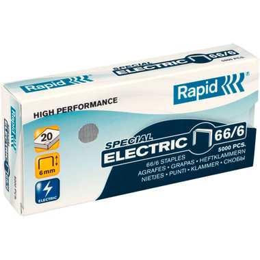 RAPID Graffette Strong 66/6 mm 24867800 zincato 5000 pezzi