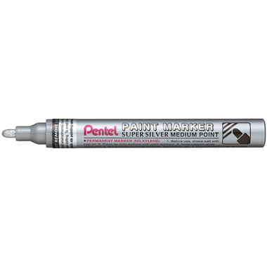 PENTEL PaiMarker 2,5mm MMP10Z silber