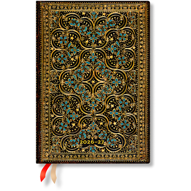 PAPERBLANKS Agenda Restauration Midi 26/27 DD1729-6 1W/2S 18M DE HOR HC 13x18cm