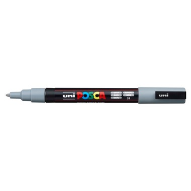 UNI-BALL Posca Marker 0,9-1,3mm PC-3M GREY gris