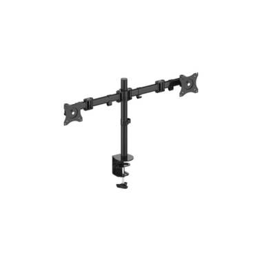 PureMounts Tischhalterung PM-OFFICE-02 bis 8 kg – Schwarz