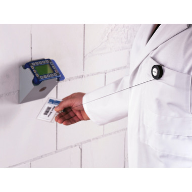 DURABLE Ausweishalter YoYo 10 Stück 815258 mit Druckknopf, 80cm