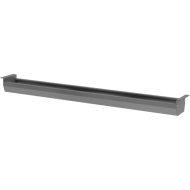 APOLLO Kabelwanne 126cm VK16/G graphit, für 160cm Tische