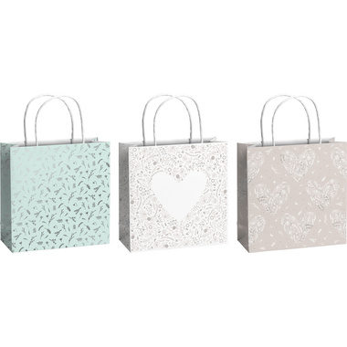 STEWO Sac cadeau Eldana 2543510099 blanc 20x20cm