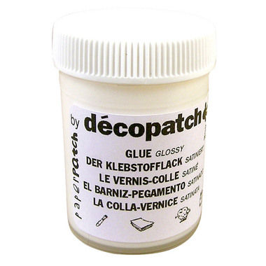 DECOPATCH Bastelset Pferd KIT010O Bogen, Tier, Pinsel, Lack