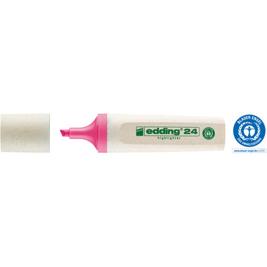 EDDING EcoLine Textmarker 24 2-5mm 24-9 rosa