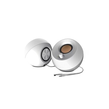 CREATIVE Haut-parleurs de PC Pebble blanc