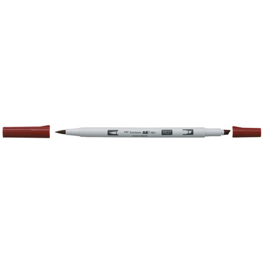 TOMBOW Dual Brush Pen ABT PRO ABTP-837 wine red