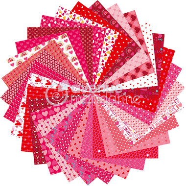 MANDARINE Dépliants Origami 20x20cm OR518C Love 70g 60 feuilles