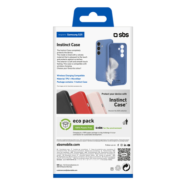 Coque Instinct pour Samsung Galaxy S25 colorée | SBS