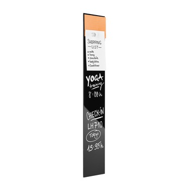 MAGNETOPLAN Design-Glasboard 100x600mm 13400012 nero, magnetico