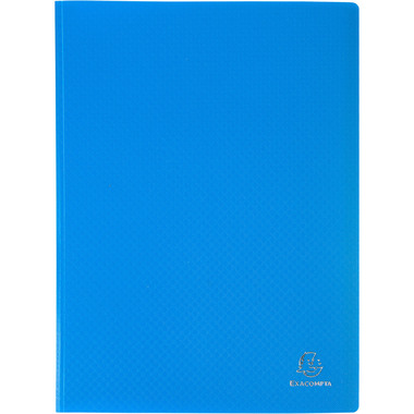 EXACOMPTA Sichtbuch A4 8582E blau 80 Taschen