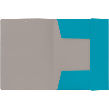 KOLMA Gummizugmappe Doppia A4 11.082.20 blau/grau