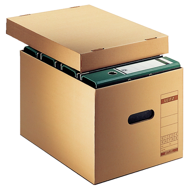LEITZ Boîte d'archives Premium 60810000 brun 335x280x440mm