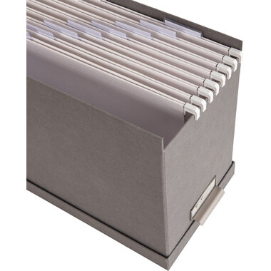 BIGSO BOX OF SWEDEN Boîte Dossiers 15859400 8 dossiers suspendus,gris