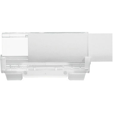 LEITZ Kunststoff-Reiter 60x35mm 61260003 transparent 5 Stück