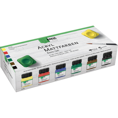 KREUL Kit Acryliques Mates 75600 6x20ml