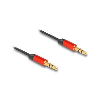 Delock Audio-Kabel aufrollbar 3.5 mm Klinke - 3.5 mm Klinke 0.9 m