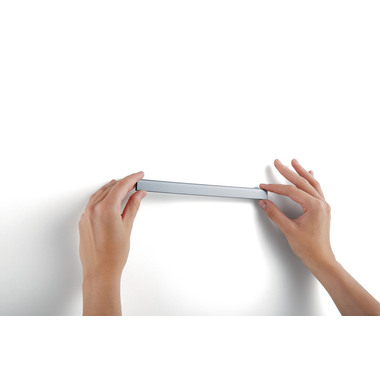 DURABLE DURAFIX Rail 210mm 470623 metallic silver 5 pezzi