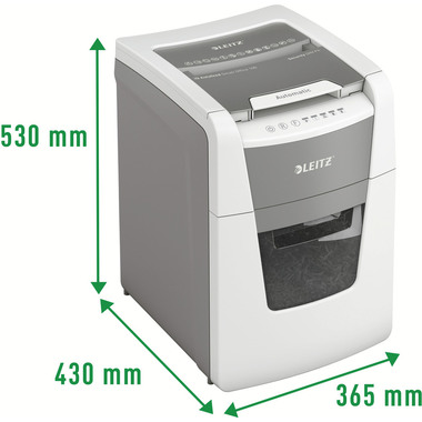 LEITZ Aktenvernichter IQ AF 8011-20-00 Small Office 100, P-4, 34lt