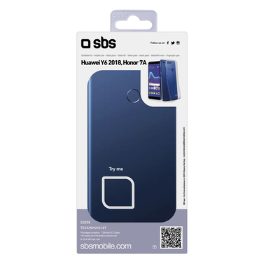 Coque en TPU pour Huawei Y6 2018 et Honor 7A