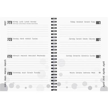 BIELLA Schüleragenda Palms 26/27 806537840027U 1W/2S 14.5x20.5cm