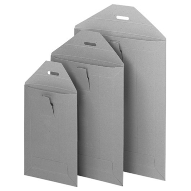 BRIEGER Buste spedizione 357x480mm 54132 grigio, 500g 50 pezzi