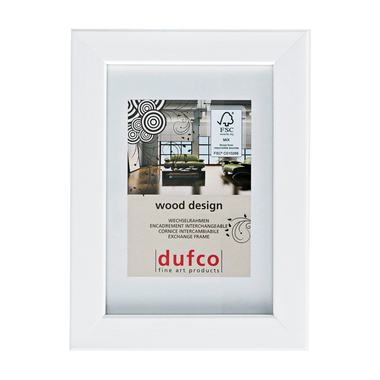 DUFCO Cadre bois 30x45cm 1610.80593 Toronto blanc