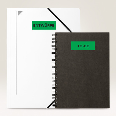 AVERY ZWECKFORM Etiketten 25,4x10mm L6049-20 grün 3780Stk./20Bl.