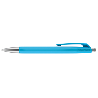 CARAN D'ACHE Penna sfera Infinite 888 888.171 turchese esagonale