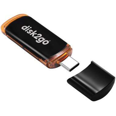 DISK2GO USB-Stick solo 256GB 30006626 Type C USB 3.2