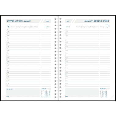 AURORA Agenda Adventure Daily 2027 3200W 1T/1S ass. ML 14x21cm