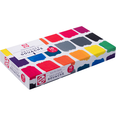 TALENS Gouache Designer 08820410 10 Farben à 20ml