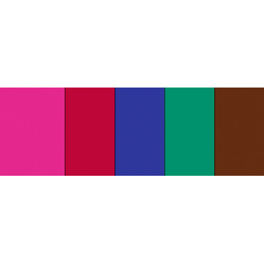 URSUS Carta seta 50x70cm 4622299 colorato 5 fogli